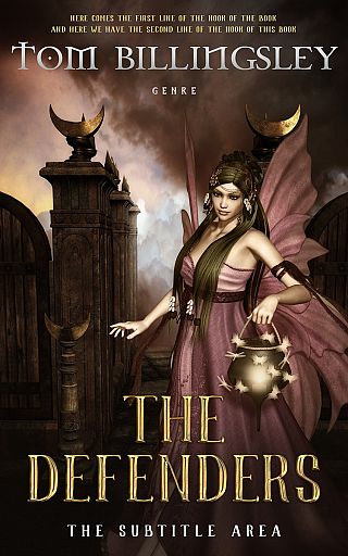 3D mockup of Oil #3828 - Premade Fantasy Book Cover | BookCoverZone