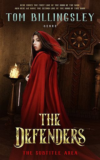 3D mockup of Sambuca #3833 - Premade Fantasy Book Cover | BookCoverZone