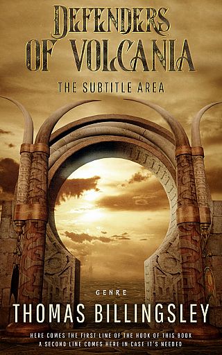 3D mockup of Driftwood #3841 - Premade Fantasy Book Cover | BookCoverZone