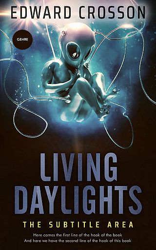 3D mockup of Shark #3908 - Premade Science Fiction Book Cover | BookCoverZone