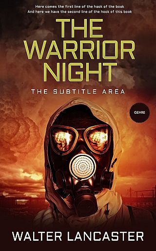 3D mockup of Raw Sienna #3932 - Premade Apocalyptica Book Cover | BookCoverZone