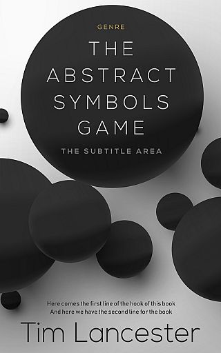 3D mockup of Nobel #3954 - Premade Abstract Book Cover | BookCoverZone