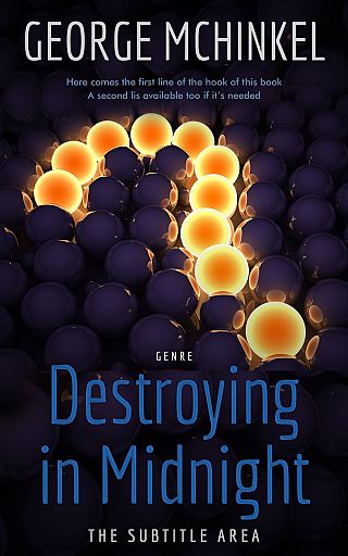 3D mockup of Cinder #4152 - Premade Science & Nature Book Cover | BookCoverZone