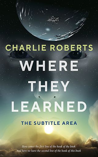 3D mockup of Outer Space #4361 - Premade Science Fiction Book Cover | BookCoverZone