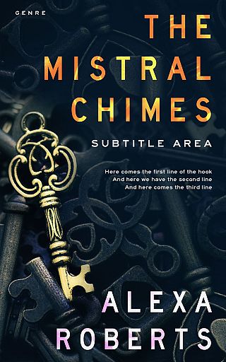 3D mockup of Firefly #4395 - Premade Mystery & Thriller & Suspense Book Cover | BookCoverZone