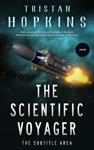 3D mockup of Bunker #4410 - Premade Science Fiction Book Cover | BookCoverZone