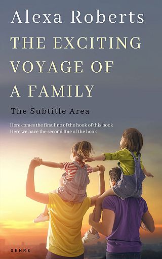 3D mockup of Dolphin #4449 - Premade Family & Parenting Book Cover | BookCoverZone