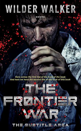 3D mockup of Del Rio #4476 - Premade Action & Adventure Book Cover | BookCoverZone