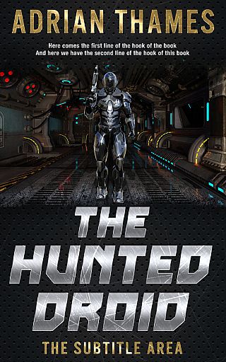 3D mockup of Thunder #4708 - Premade Science Fiction Book Cover | BookCoverZone