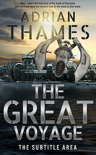 3D mockup of Akaroa #4723 - Premade Science Fiction Book Cover | BookCoverZone