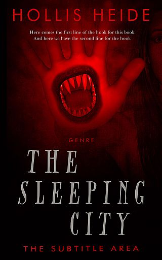3D mockup of Creole #4801 - Premade Horror Book Cover | BookCoverZone