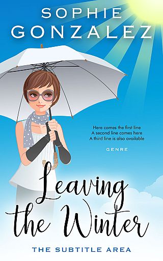 3D mockup of Denim #4838 - Premade Chick Lit Book Cover | BookCoverZone
