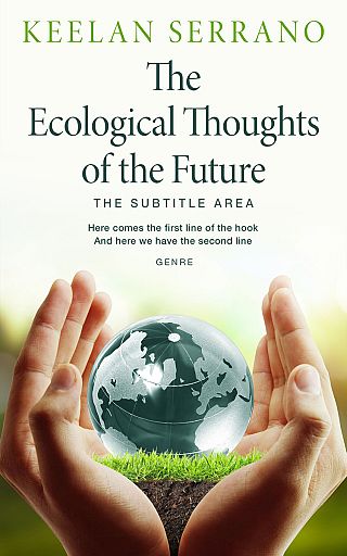 3D mockup of Satin Linen #4855 - Premade Environment & Ecology Book Cover | BookCoverZone