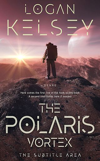 3D mockup of Woody Brown #4963 - Premade Science Fiction Book Cover | BookCoverZone