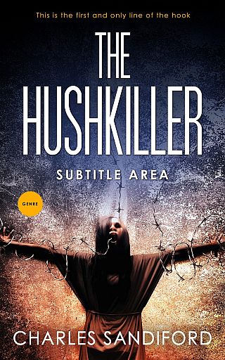 3D mockup of Tan #5185 - Premade Horror Book Cover | BookCoverZone