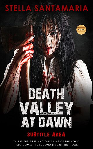 3D mockup of Eunry #5247 - Premade Horror Book Cover | BookCoverZone