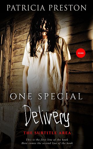 3D mockup of Oil #5265 - Premade Horror Book Cover | BookCoverZone