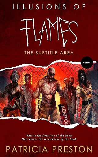 3D mockup of Dark Tan #5291 - Premade Horror Book Cover | BookCoverZone