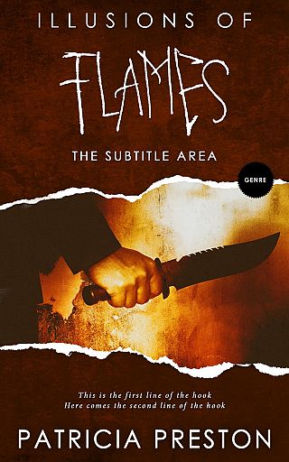 3D mockup of Rebel #5300 - Premade Horror Book Cover | BookCoverZone