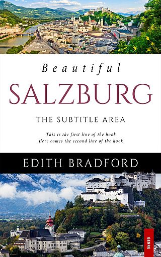3D mockup of Sisal #5330 - Premade Travel Book Cover | BookCoverZone