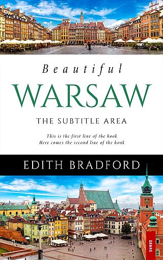 3D mockup of Silk #5332 - Premade Travel Book Cover | BookCoverZone