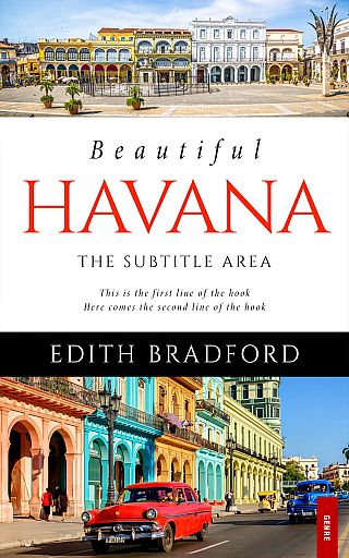 3D mockup of Soft Amber #5368 - Premade Travel Book Cover | BookCoverZone