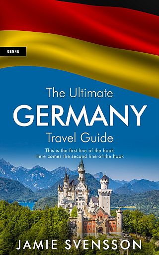 3D mockup of Matisse #5385 - Premade Travel Book Cover | BookCoverZone