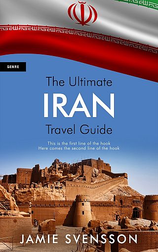 3D mockup of Ship Cove #5392 - Premade Travel Book Cover | BookCoverZone