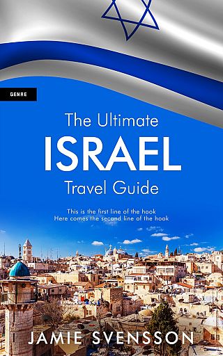 3D mockup of Coral Reef #5393 - Premade Travel Book Cover | BookCoverZone