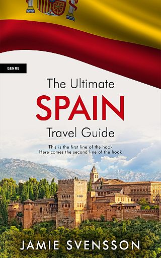 3D mockup of Gray Nurse #5399 - Premade Travel Book Cover | BookCoverZone
