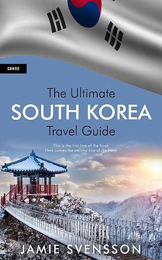 3D mockup of Bali Hai #5414 - Premade Travel Book Cover | BookCoverZone