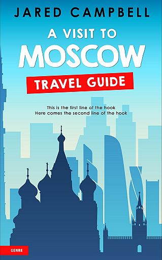 3D mockup of Scooter #5467 - Premade Travel Book Cover | BookCoverZone