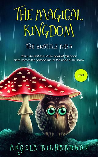 3D mockup of Elephant #5711 - Premade Children Book Cover | BookCoverZone