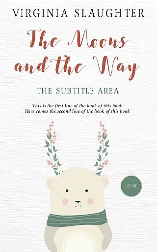 3D mockup of Pampas #5719 - Premade Children Book Cover | BookCoverZone
