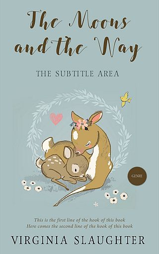 3D mockup of Tower Gray #5723 - Premade Children Book Cover | BookCoverZone