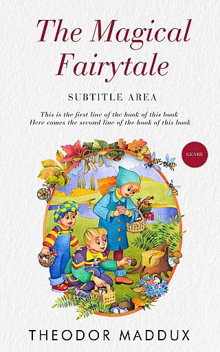 3D mockup of Seashell #5779 - Premade Children Book Cover | BookCoverZone