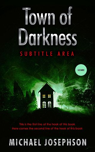 3D mockup of Midnight Moss #5818 - Premade Horror Book Cover | BookCoverZone