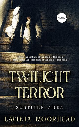 3D mockup of Woodsmoke #5831 - Premade Horror Book Cover | BookCoverZone