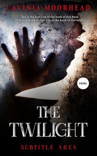 3D mockup of Cold Turkey #5838 - Premade Horror Book Cover | BookCoverZone