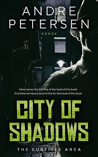 3D mockup of Racing Green #6004 - Premade Mystery & Thriller & Suspense Book Cover | BookCoverZone