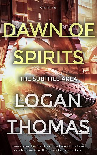 3D mockup of Saddle #6211 - Premade Science Fiction Book Cover | BookCoverZone
