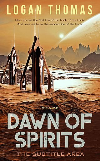 3D mockup of Muddy Waters #6216 - Premade Science Fiction Book Cover | BookCoverZone