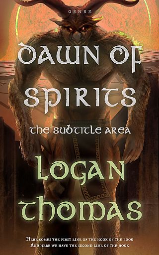 3D mockup of Black Marlin #6248 - Premade Fantasy Book Cover | BookCoverZone