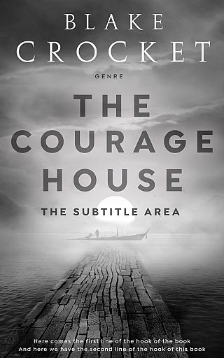 3D mockup of Gray #6361 - Premade Mystery & Thriller & Suspense Book Cover | BookCoverZone