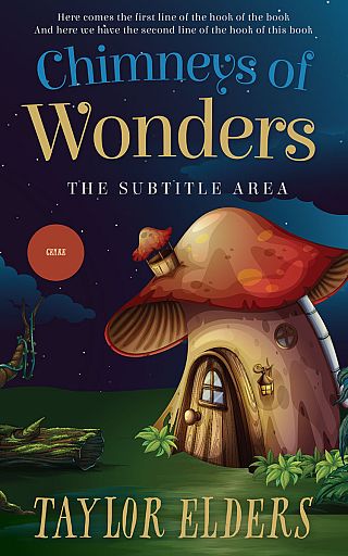 3D mockup of Shark #6615 - Premade Children Book Cover | BookCoverZone