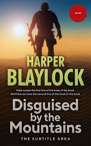 3D mockup of Tan #6743 - Premade Action & Adventure Book Cover | BookCoverZone