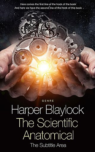 3D mockup of Tan #6808 - Premade Science & Nature Book Cover | BookCoverZone