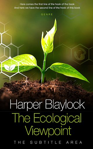 3D mockup of Woodrush #6809 - Premade Environment & Ecology Book Cover | BookCoverZone