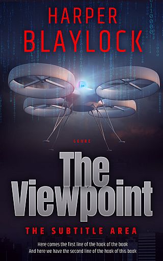 3D mockup of Steel Gray #6818 - Premade Mystery & Thriller & Suspense Book Cover | BookCoverZone