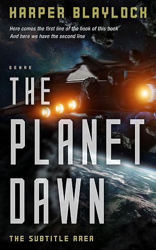 3D mockup of Bison Hide #6849 - Premade Science Fiction Book Cover | BookCoverZone